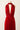 Robe Prestance Rouge brique — devant 1 echarpe