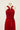 Robe Prestance Rouge brique — devant 3 col americain