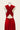 Robe Prestance Rouge brique — dos 5 croisement haut