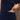 Top délicat asymétrique et Jupe délicate bleu marine 3